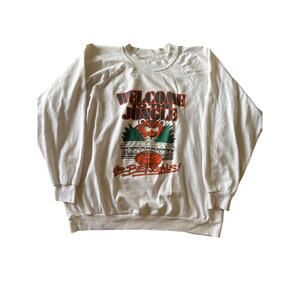 Vintage NFL Cincinnati Bengals ‘88 AFC Champs White XXL Raglan Crewneck